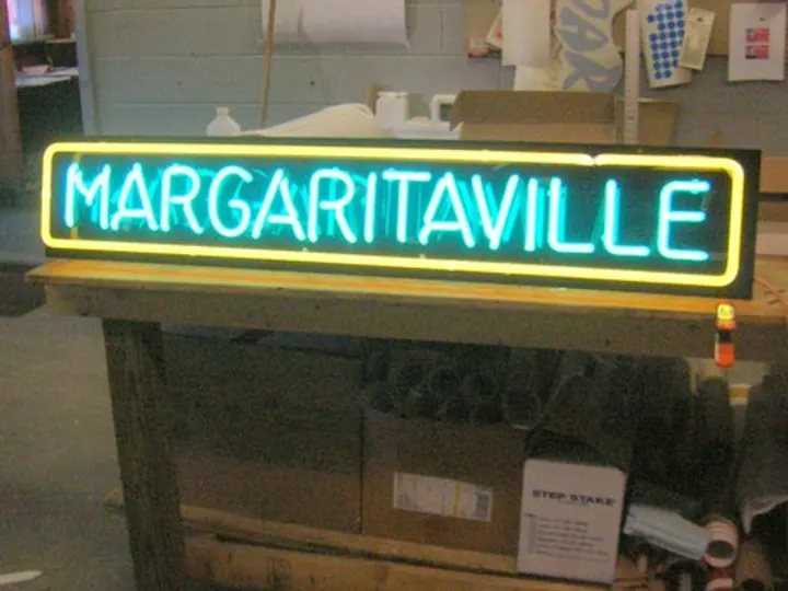 Margaritaville Neon — Neon by Hale Custom Signs
