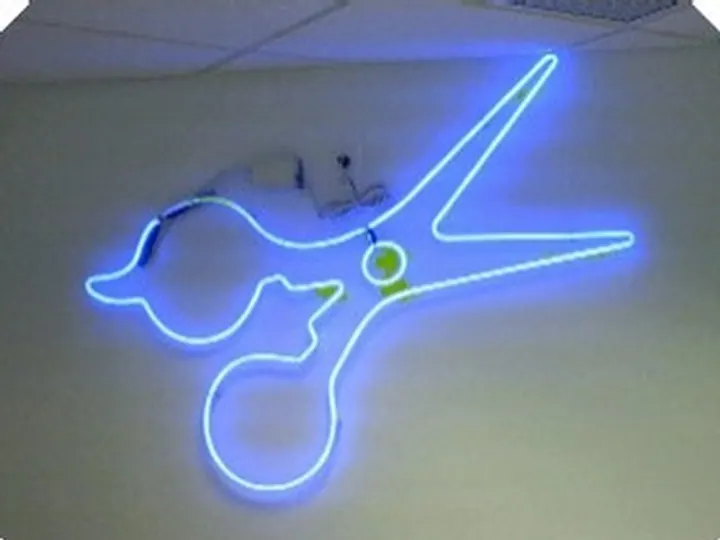 Neon Scissors — Neon by Hale Custom Signs