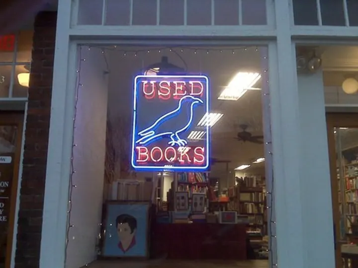 Raven Books — Neon by Hale Custom Signs