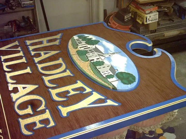 Hadley Village Condominiums — Sandblasted Signs by Hale Custom Signs