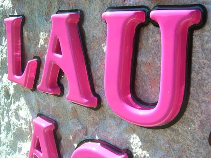 Lauren Acres Letter Detail — Dimensional Letters by Hale Custom Signs