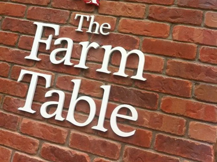 The Farm Table Bernardston MA — Dimensional Letters by Hale Custom Signs
