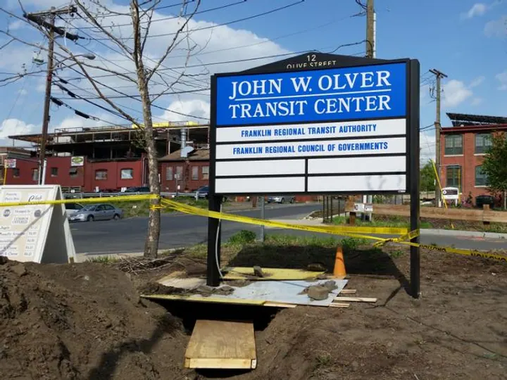 John Olver Transit Center — Directories by Hale Custom Signs