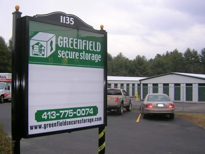 Greenfield Secure Storage — Message Boards by Hale Custom Signs