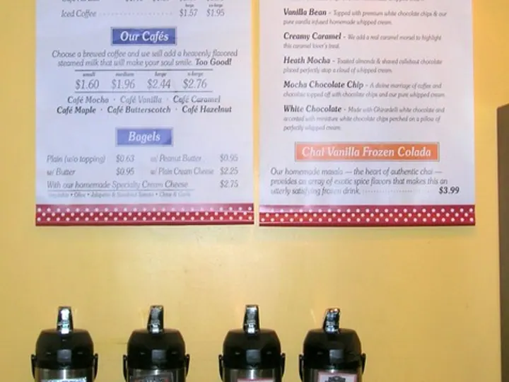 Shelburne Falls Coffee Roaster — Menus by Hale Custom Signs