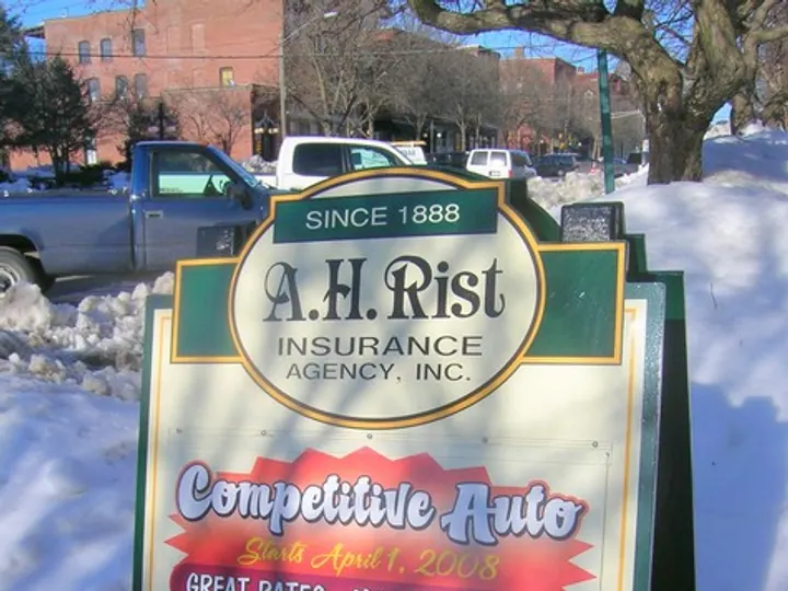 AH Rist A Frame — Specialty Signage by Hale Custom Signs