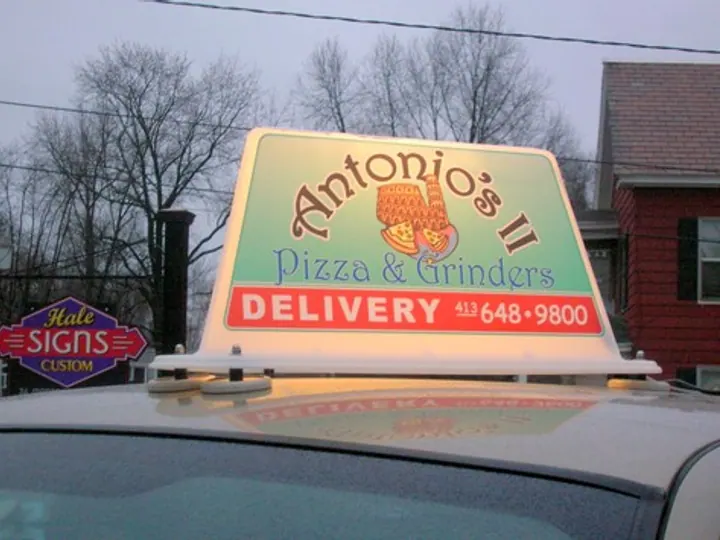 Antonios II Rooftop sign — Specialty Signage by Hale Custom Signs