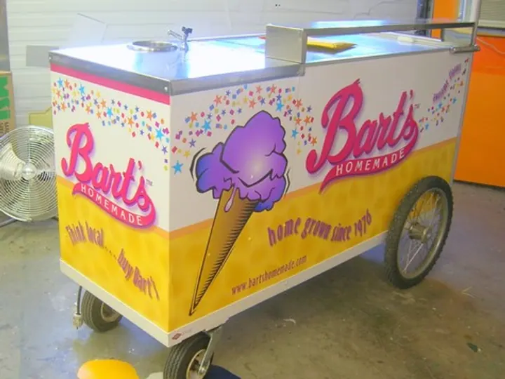 Barts Ice Cream Wrap Graphics — Specialty Signage by Hale Custom Signs