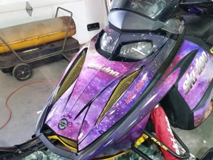 Snowmobile wrap graphics — Specialty Signage by Hale Custom Signs