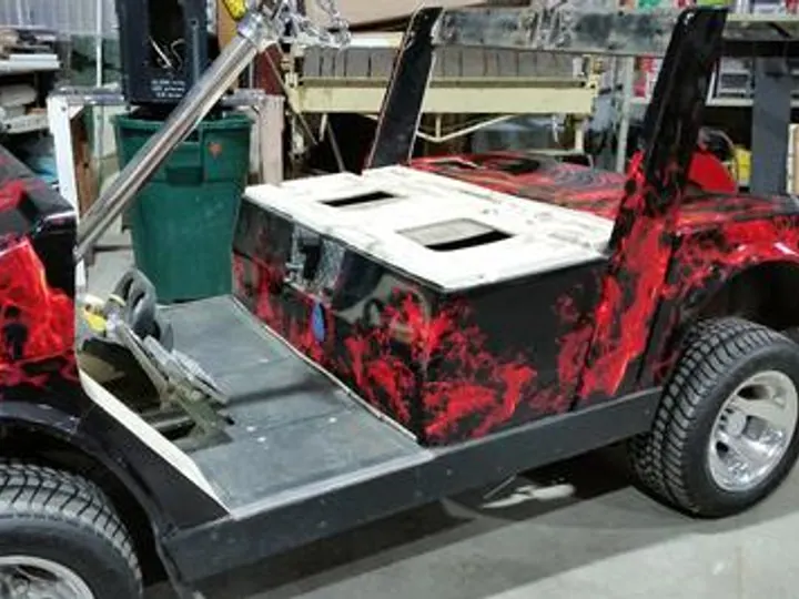 Golf cart wrap — Specialty Signage by Hale Custom Signs