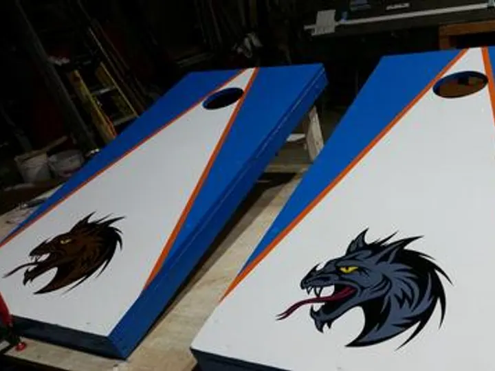 Regulation size Corn Bag Game Boards — Specialty Signage by Hale Custom Signs