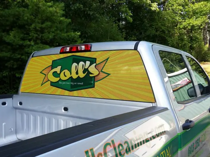Rear window graphics — Specialty Signage by Hale Custom Signs