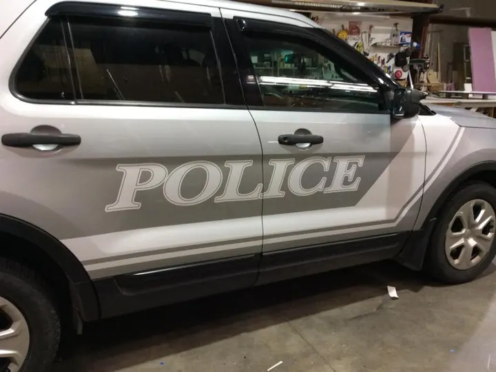 Gill Police Reflective graphics — Specialty Signage by Hale Custom Signs