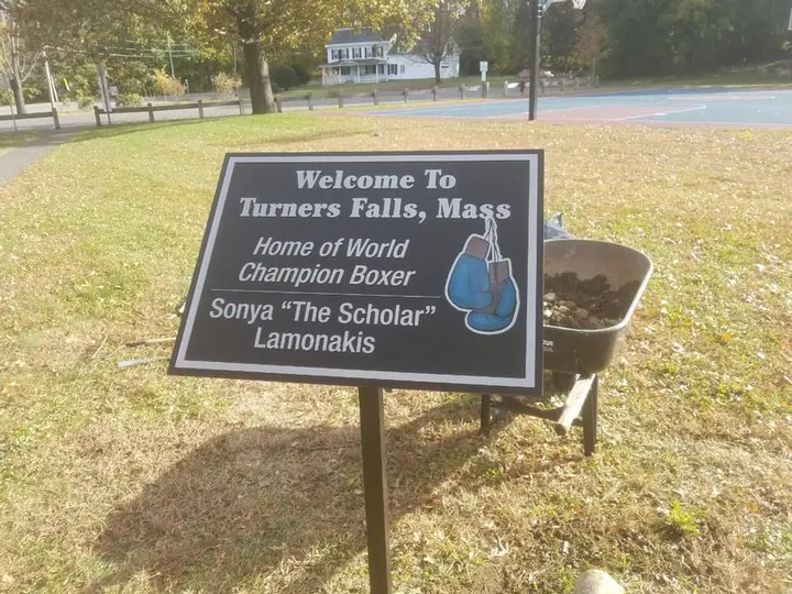 Lamonakis Cast aluminum marker — Specialty Signage by Hale Custom Signs
