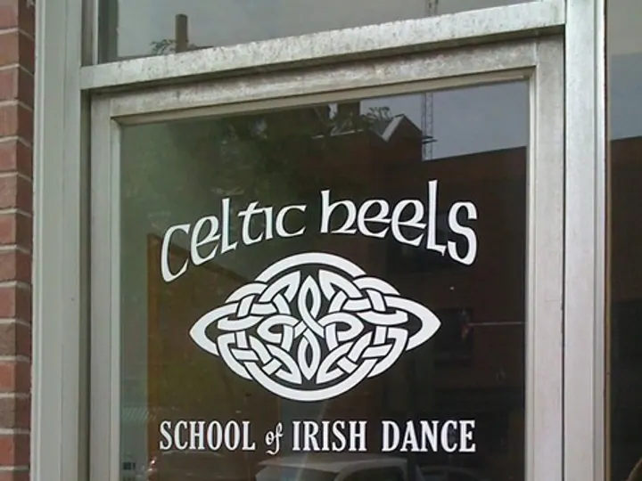 Celtic Heels — Window Lettering & Graphics by Hale Custom Signs