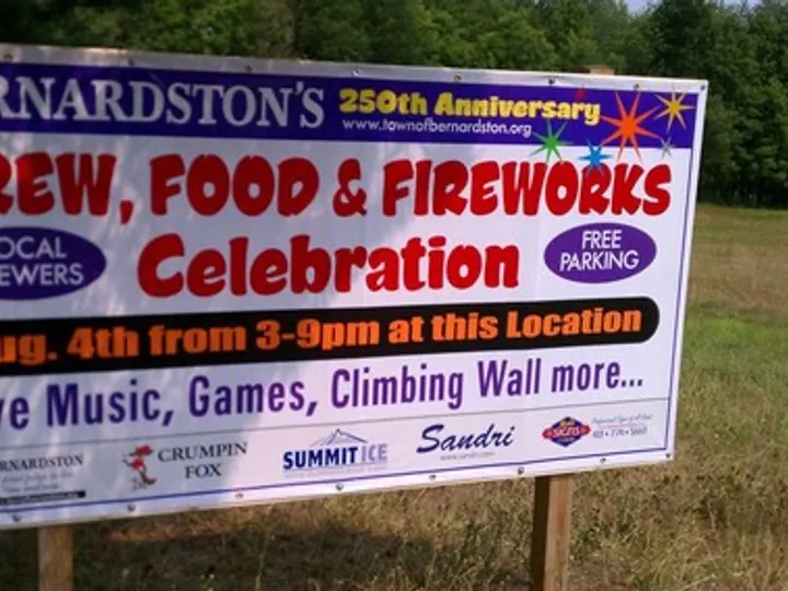 Bernardston Brew Fest — Banners by Hale Custom Signs