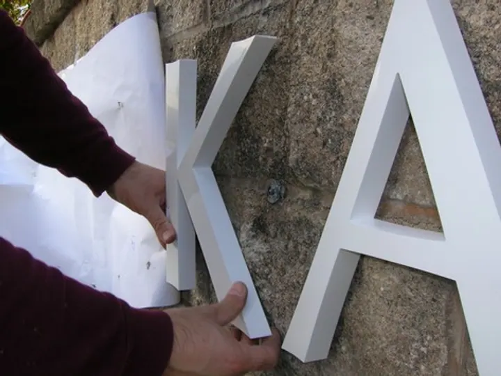 Installing Dimensional Letters — How It’s Made by Hale Custom Signs