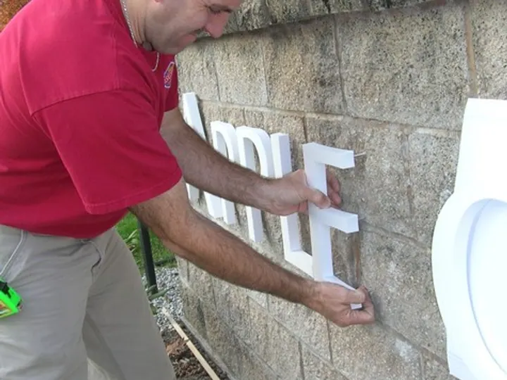 Installing Dimensional Letters — How It’s Made by Hale Custom Signs
