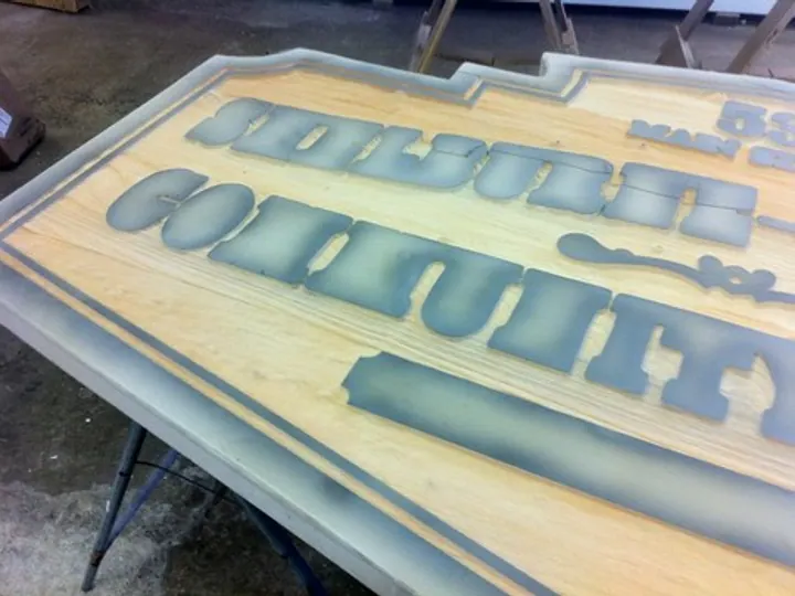 Sandblasted Sign — How It’s Made by Hale Custom Signs