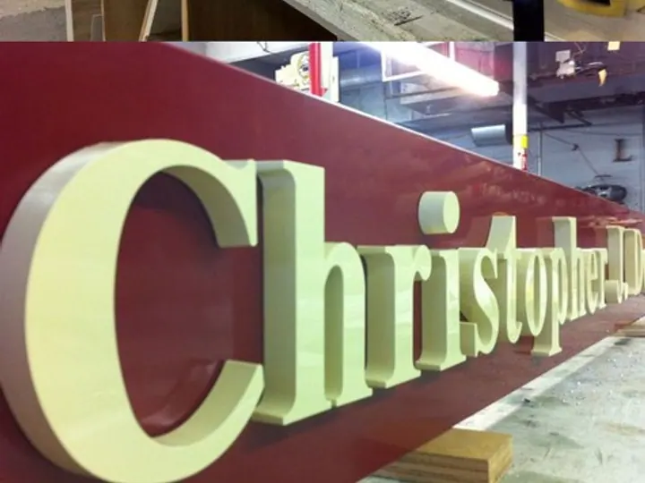 Studded Letters on a Pan face — How It’s Made by Hale Custom Signs
