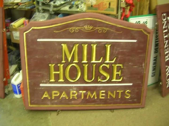 Mill House before — How It’s Made by Hale Custom Signs