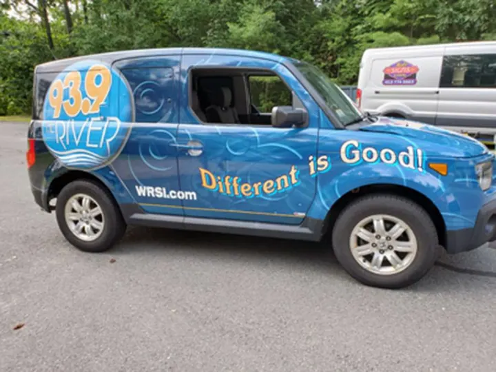 The River Vehicle — Corporate Clients by Hale Custom Signs
