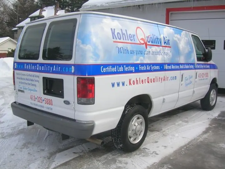 Kohler Quality Air — Vehicle Graphics by Hale Custom Signs