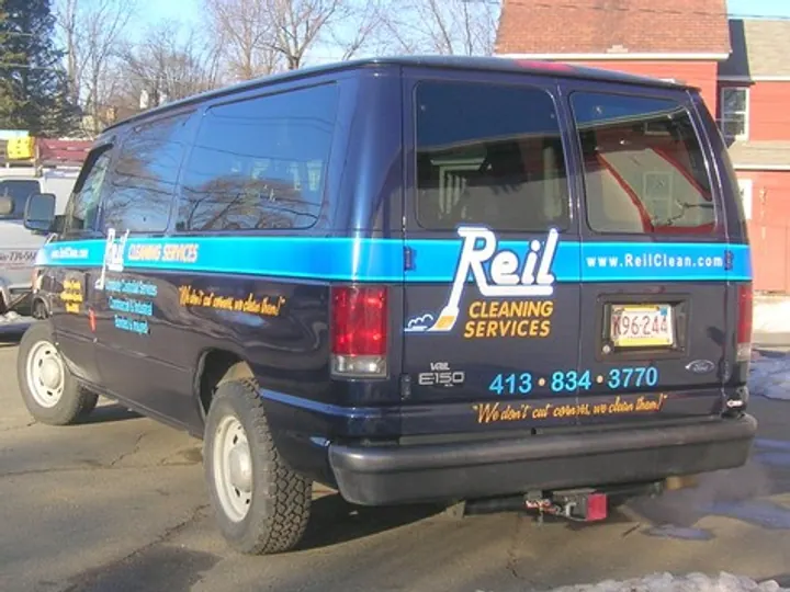 Reil Cleaning — Vehicle Graphics by Hale Custom Signs