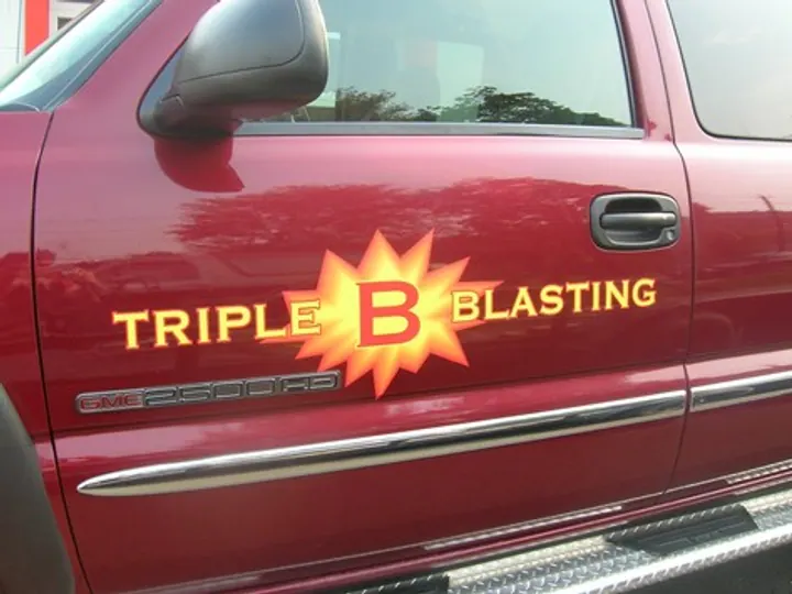 Triple B Blasting — Vehicle Graphics by Hale Custom Signs