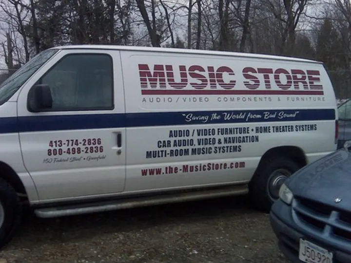 The Music Store — Vehicle Graphics by Hale Custom Signs
