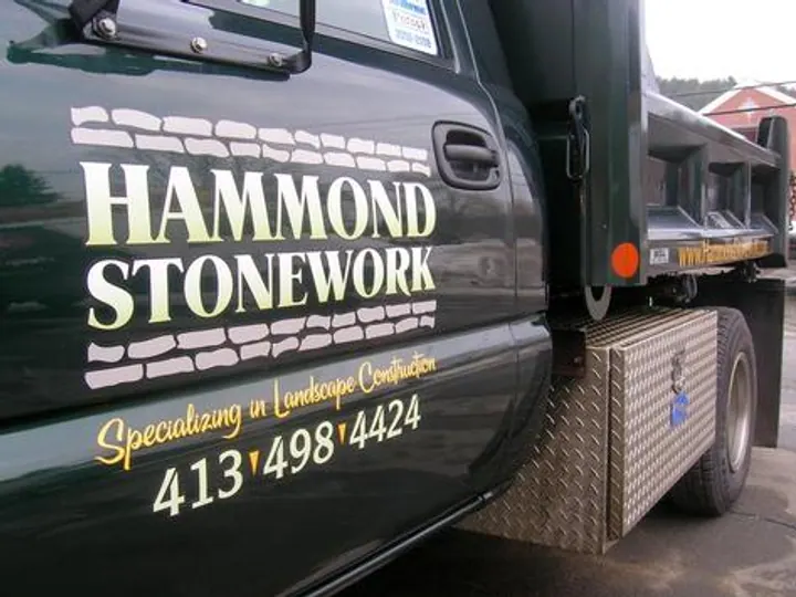 Hammond Stonework — Vehicle Graphics by Hale Custom Signs