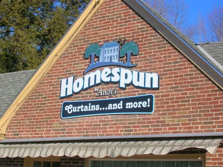 Homespun Dimensional letter sign — Wall & Building Signs by Hale Custom Signs