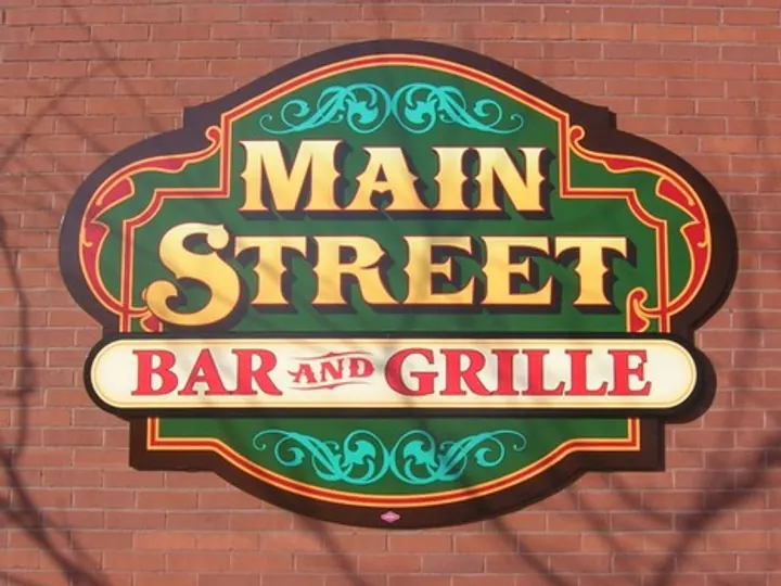 Main Street Bar Grille — Wall & Building Signs by Hale Custom Signs