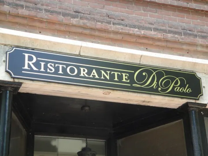 Ristorante DiPaolos — Wall & Building Signs by Hale Custom Signs