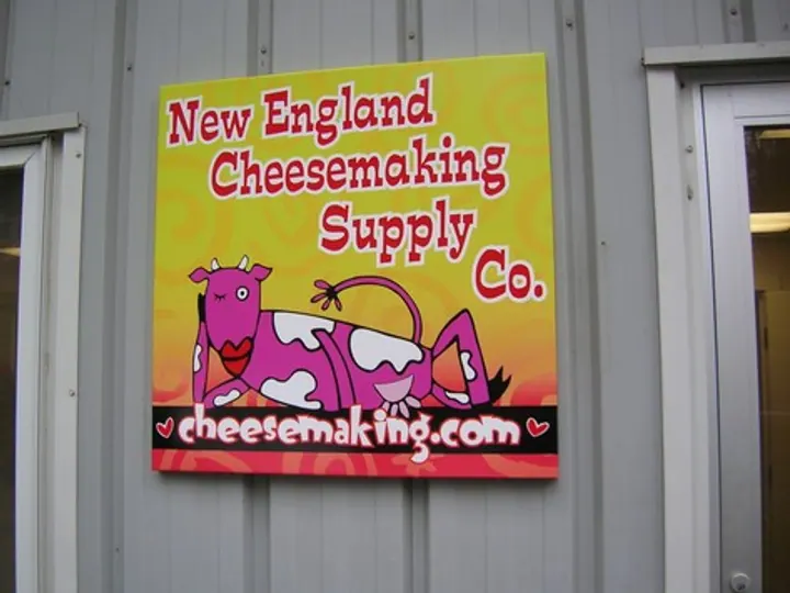 New England Cheesmaking Supply — Wall & Building Signs by Hale Custom Signs