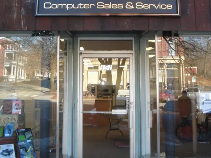 About Face Computer all aluminum framed wall sign — Wall & Building Signs by Hale Custom Signs
