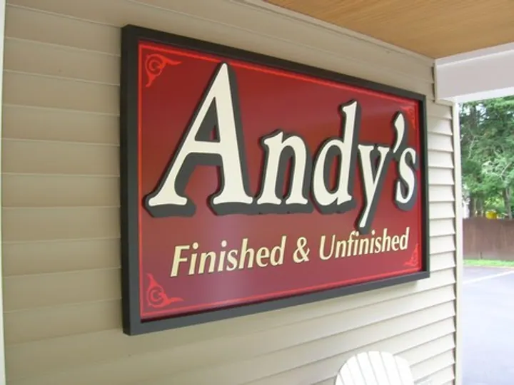 Andys Furniture — Wall & Building Signs by Hale Custom Signs
