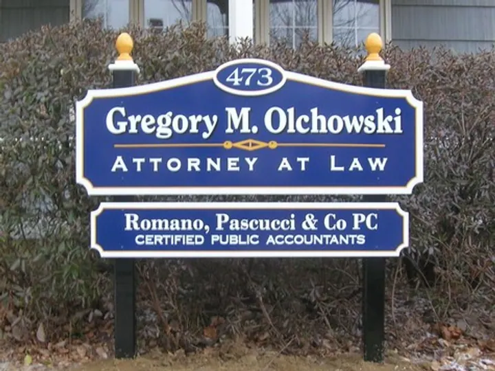 Olchowski — Post & Panel Signs by Hale Custom Signs