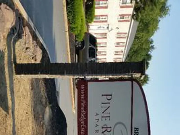 PVC Panel sign with Faux Stone columns — Post & Panel Signs by Hale Custom Signs